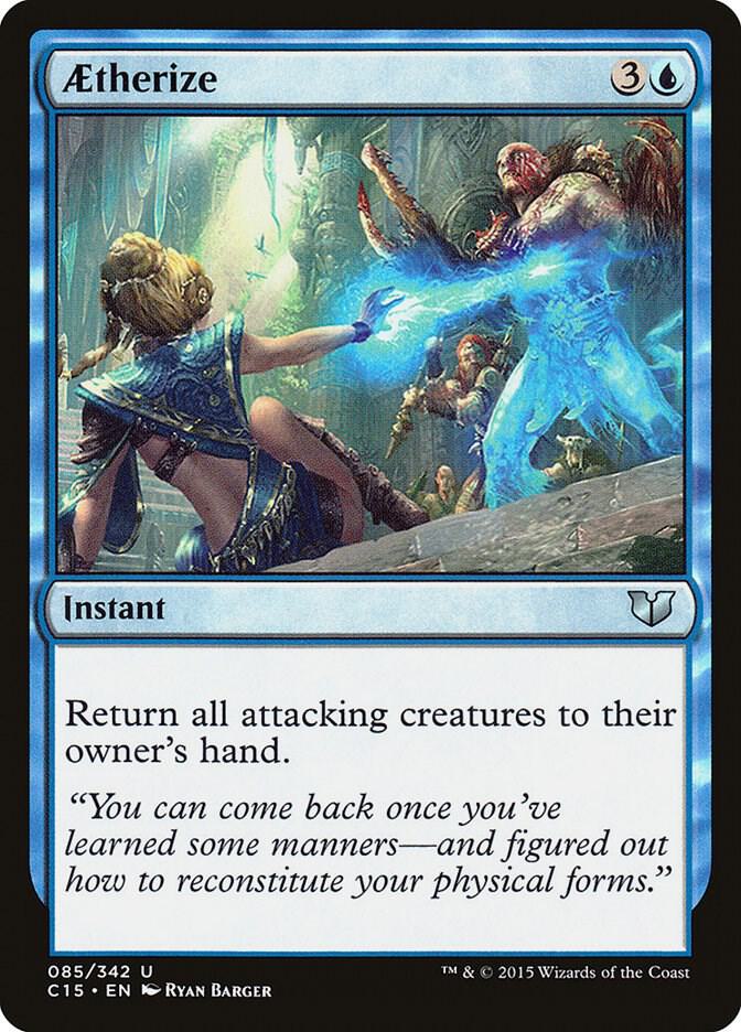 Aetherize 85 card from Commander 2015