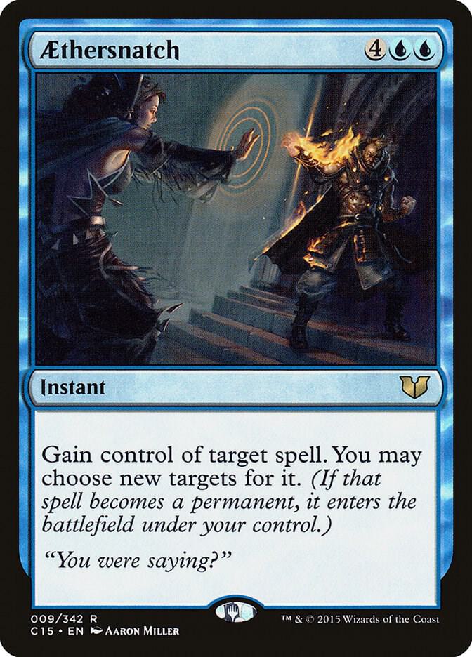 Aethersnatch 9 card from Commander 2015