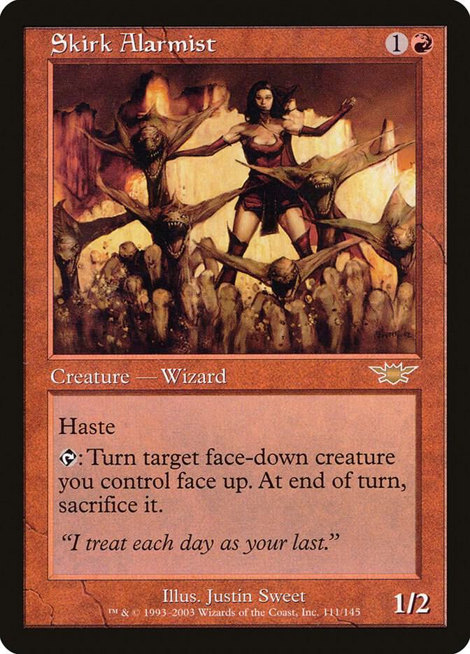 Skirk Alarmist 111 card from Legions