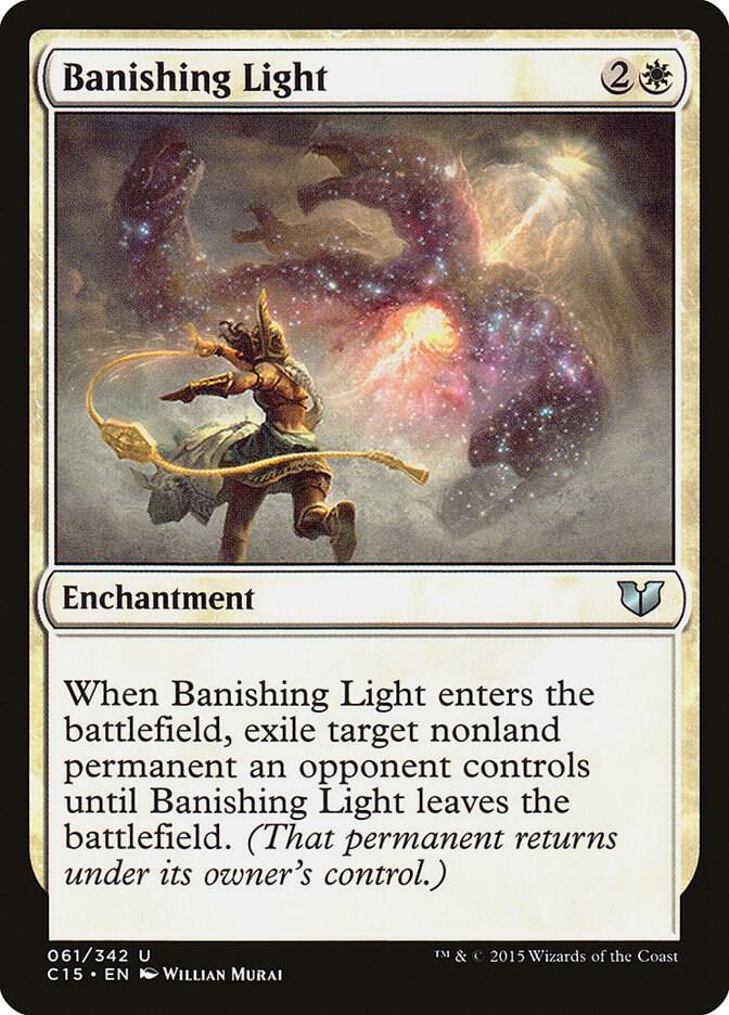 Banishing Light 61 card from Commander 2015