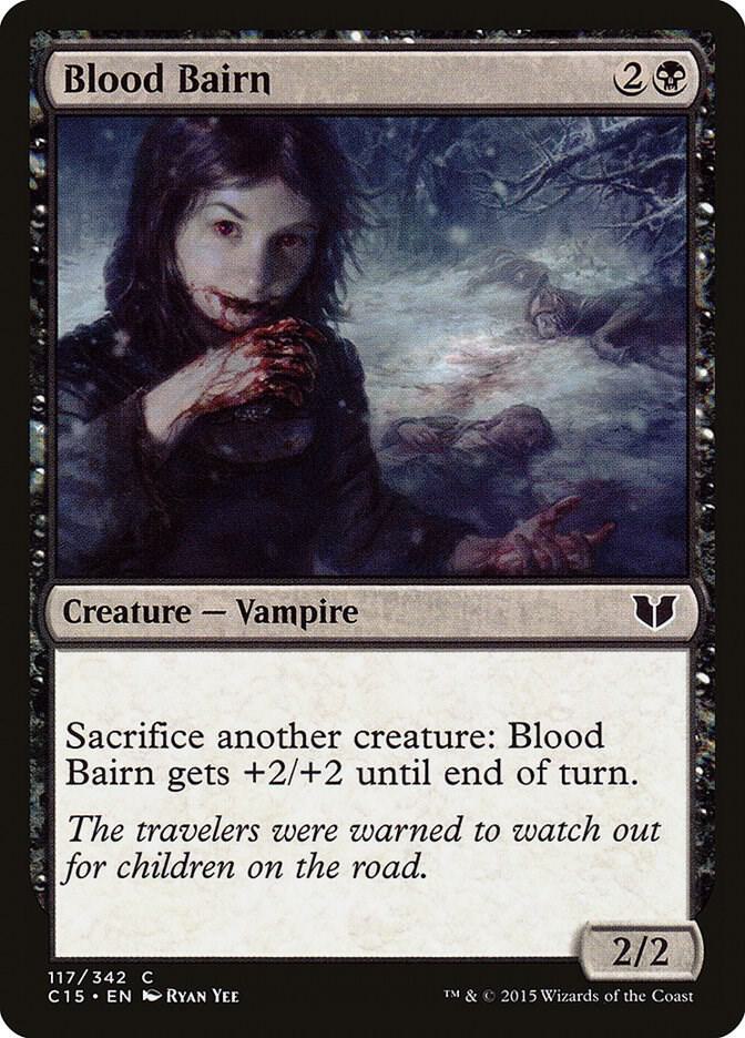 Blood Bairn 117 card from Commander 2015