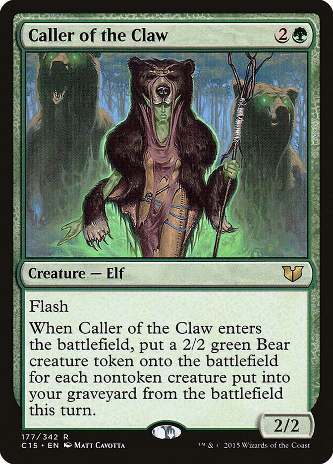 Caller of the Claw 177 card from Commander 2015