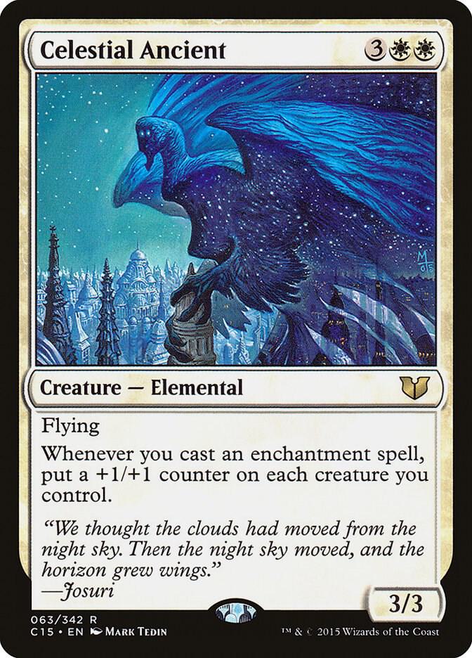 Celestial Ancient 63 card from Commander 2015