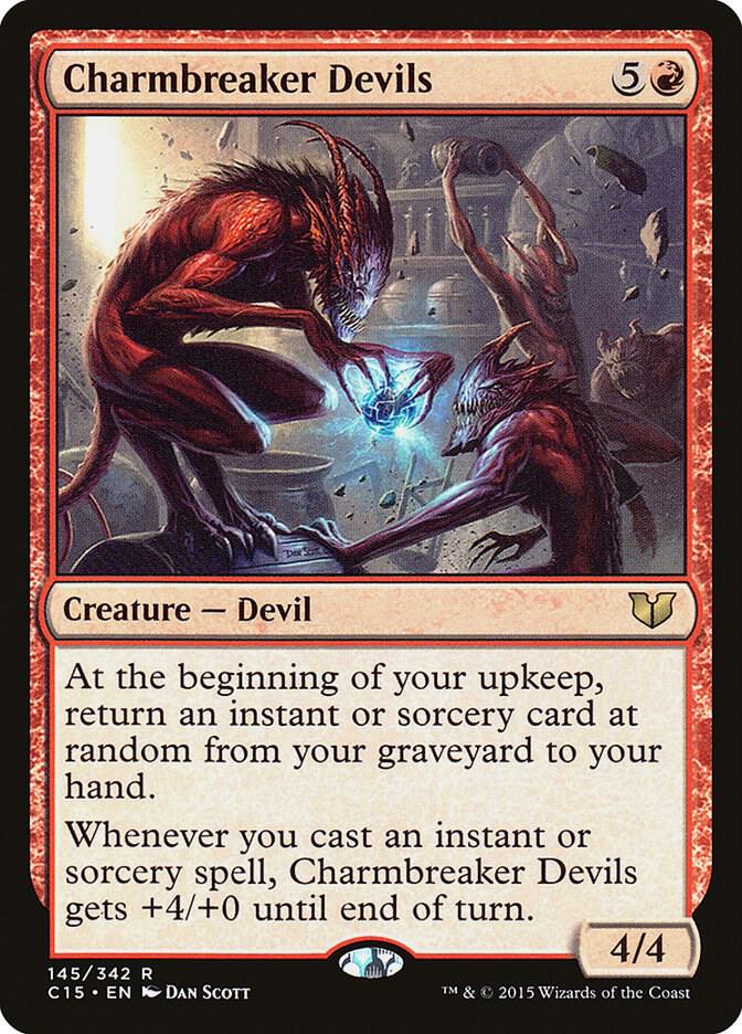 Charmbreaker Devils 145 card from Commander 2015