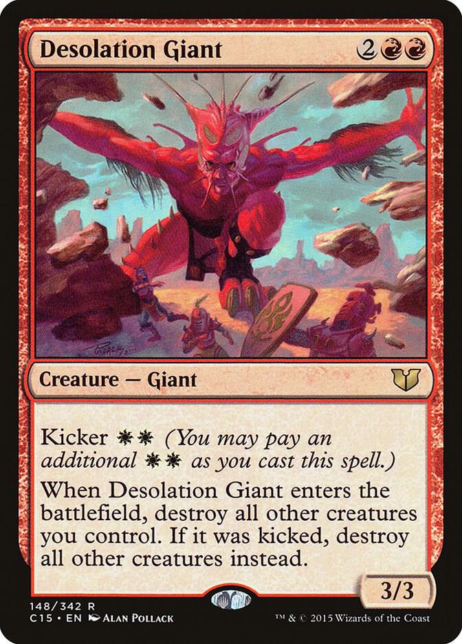 Desolation Giant 148 card from Commander 2015