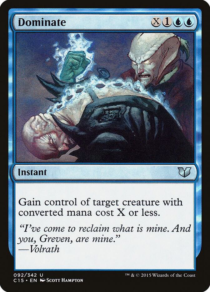 Dominate 92 card from Commander 2015