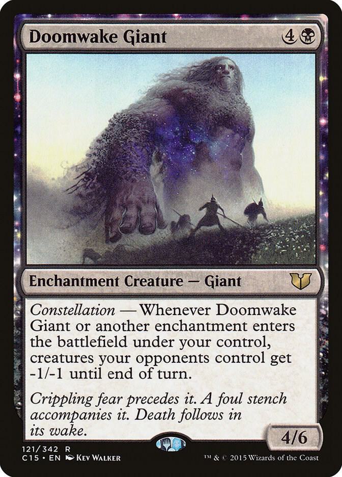 Doomwake Giant 121 card from Commander 2015
