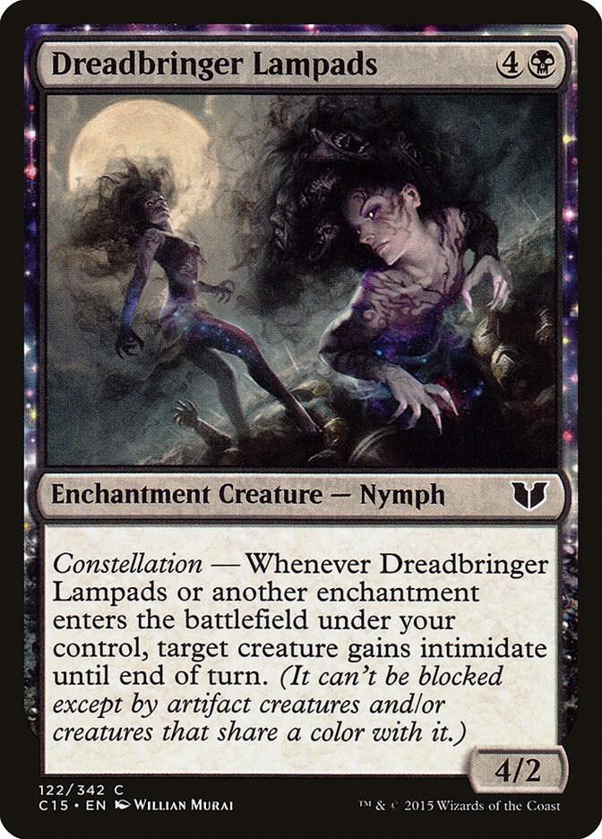 Dreadbringer Lampads 122 card from Commander 2015