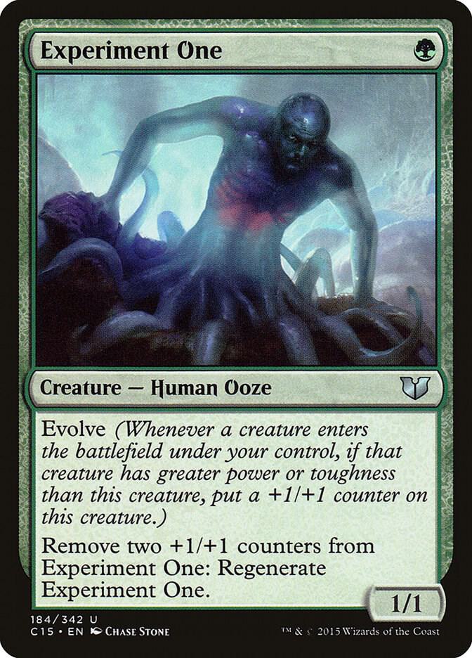 Experiment One 184 card from Commander 2015