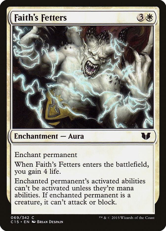 Faith's Fetters 69 card from Commander 2015