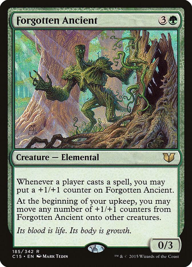Forgotten Ancient 185 card from Commander 2015