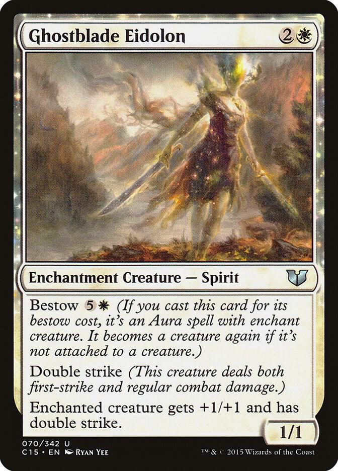 Ghostblade Eidolon 70 card from Commander 2015