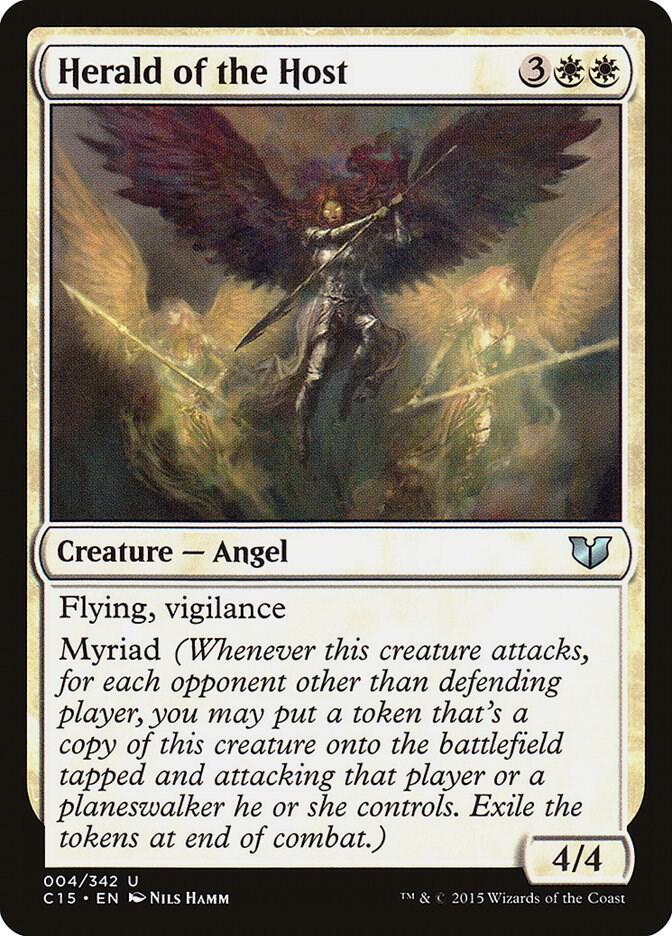 Herald of the Host 4 card from Commander 2015