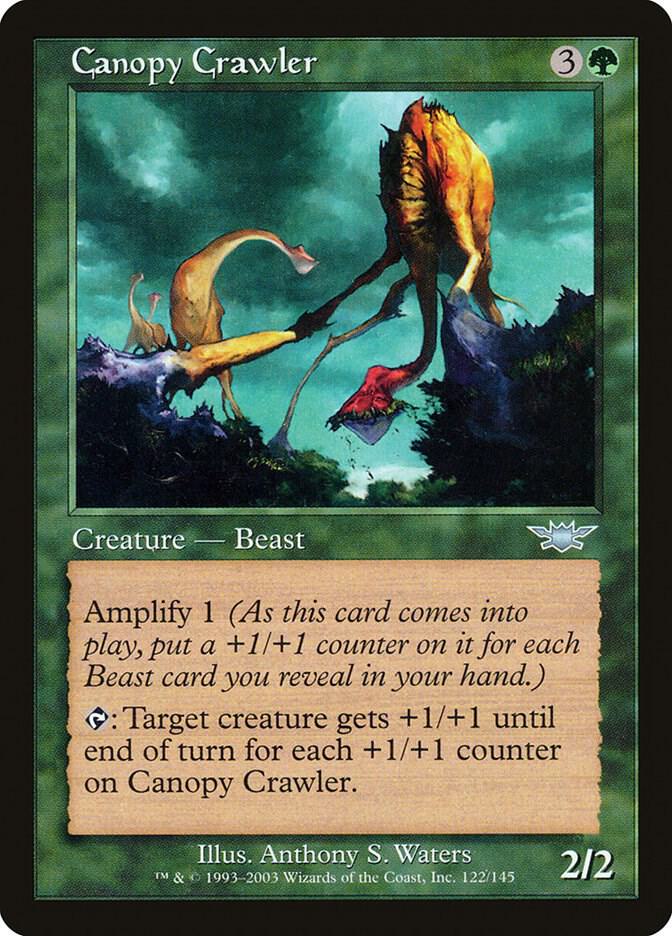 Canopy Crawler 122 card from Legions