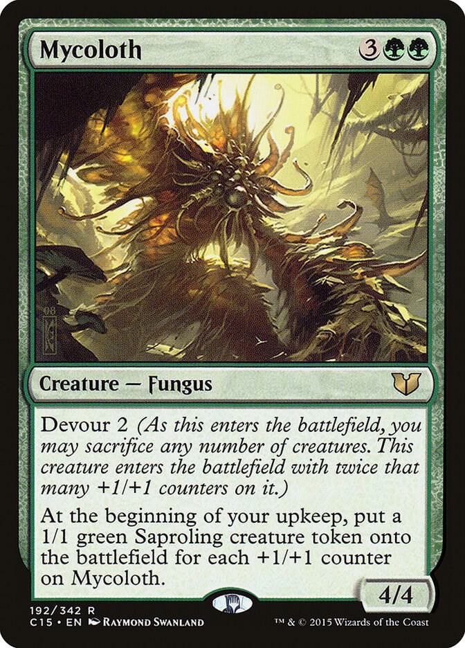 Mycoloth 192 card from Commander 2015