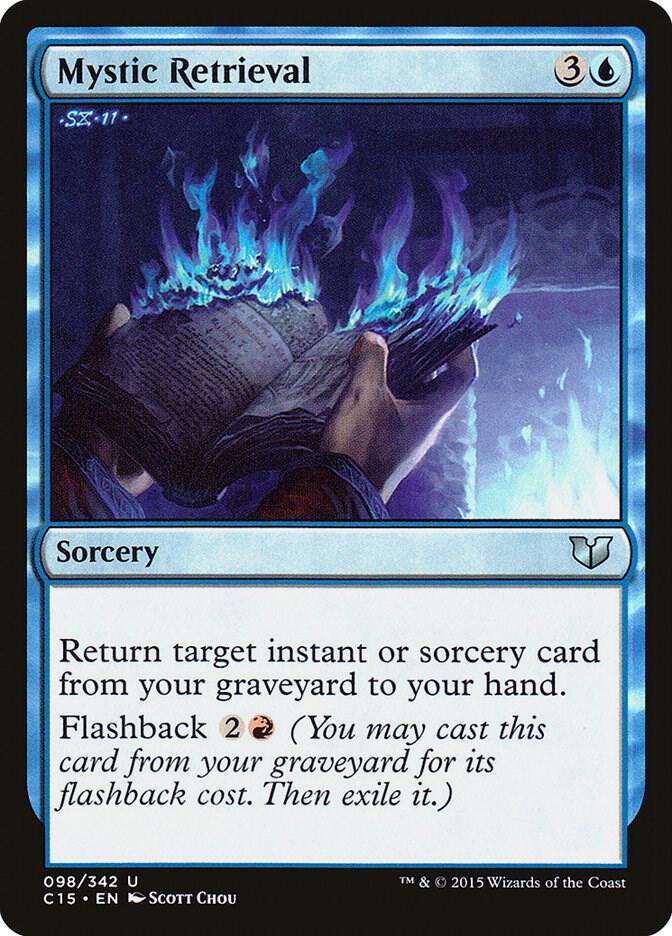 Mystic Retrieval 98 card from Commander 2015