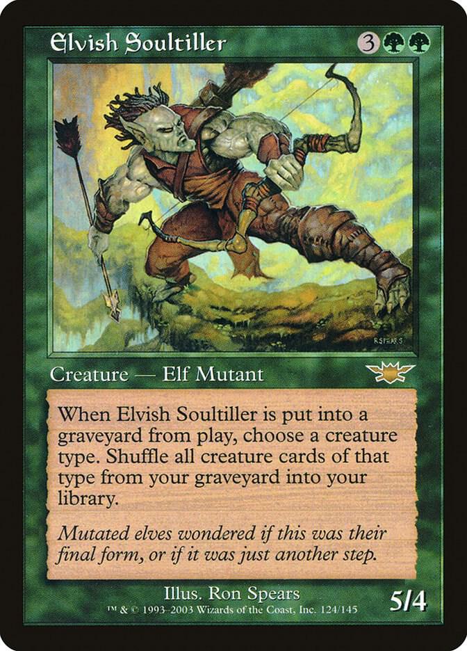 Elvish Soultiller 124 card from Legions