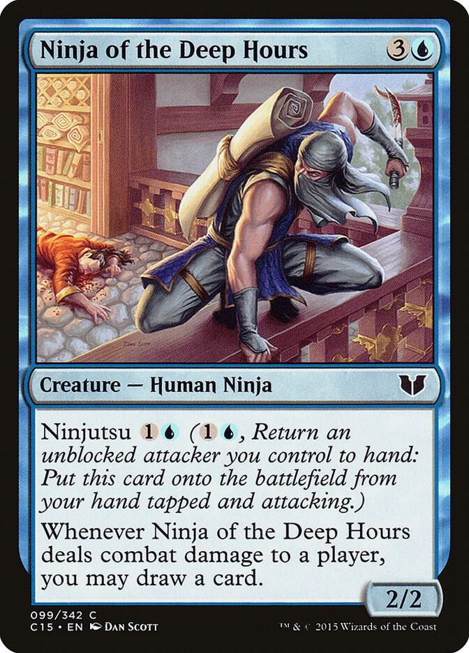 Ninja of the Deep Hours 99 card from Commander 2015