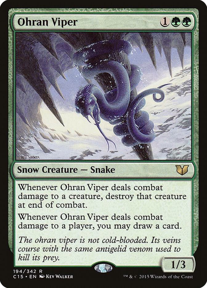 Ohran Viper 194 card from Commander 2015