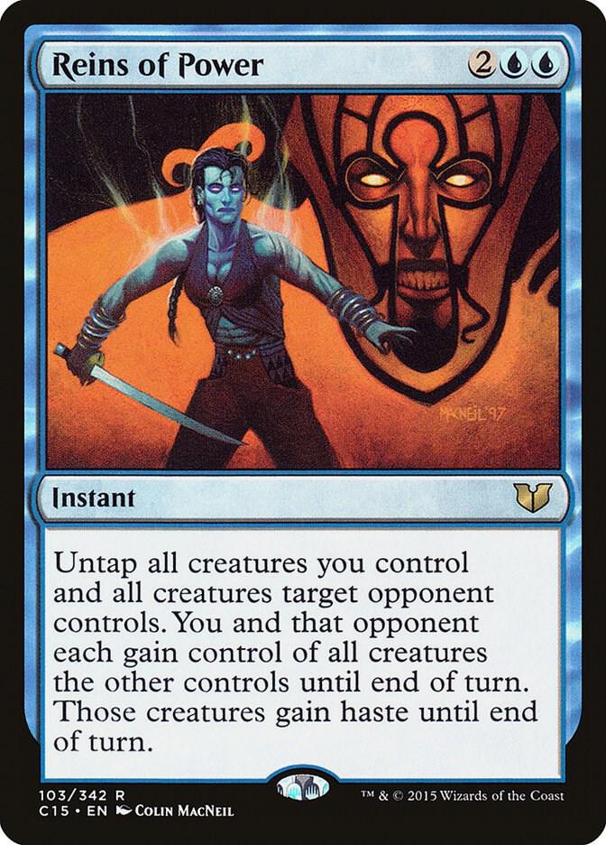 Reins of Power 103 card from Commander 2015