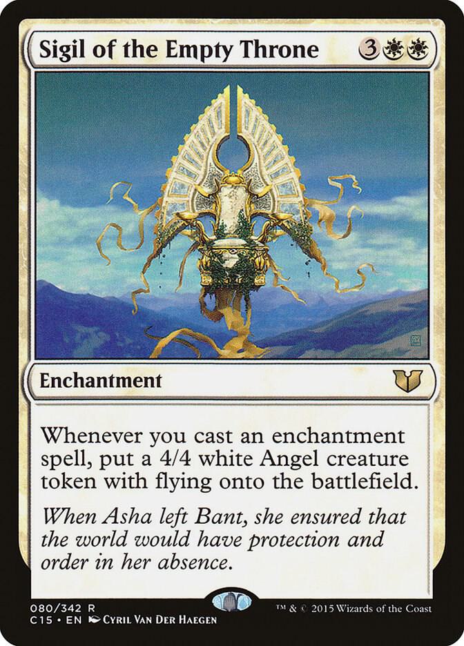Sigil of the Empty Throne 80 card from Commander 2015