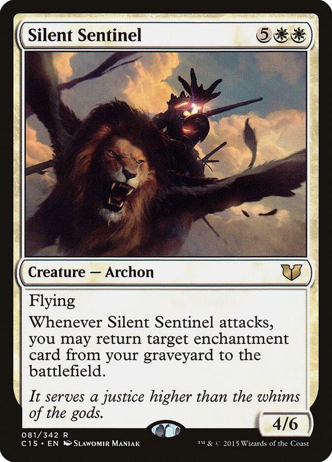 Silent Sentinel 81 card from Commander 2015