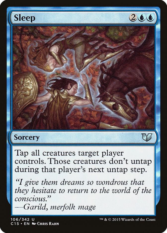 Sleep 106 card from Commander 2015