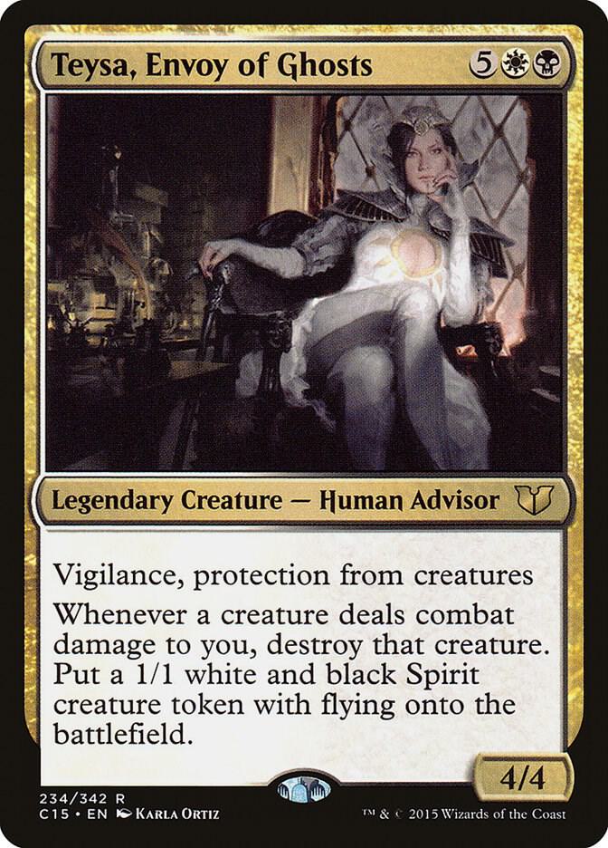 Teysa, Envoy of Ghosts 234 card from Commander 2015