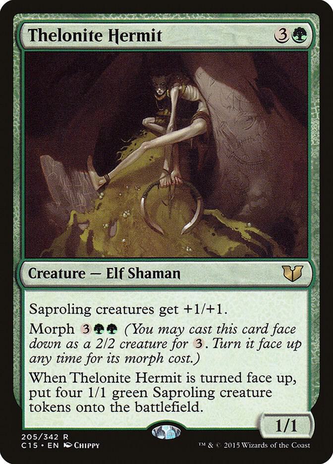 Thelonite Hermit 205 card from Commander 2015