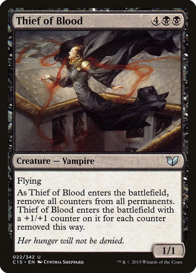Thief of Blood 22 card from Commander 2015
