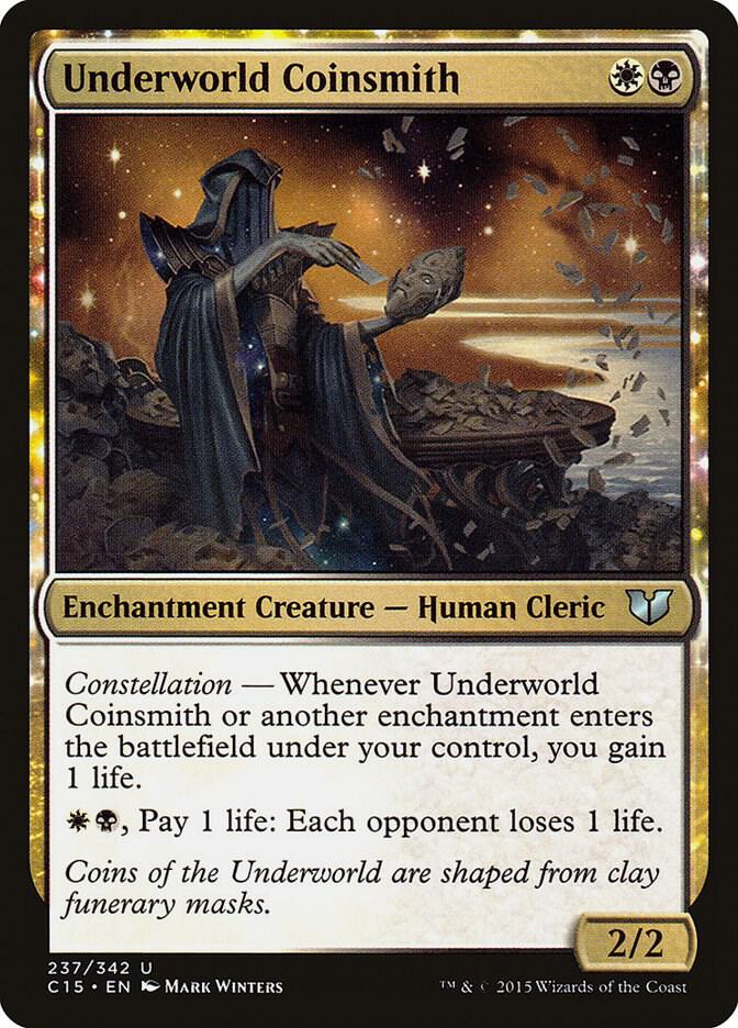 Underworld Coinsmith 237 card from Commander 2015