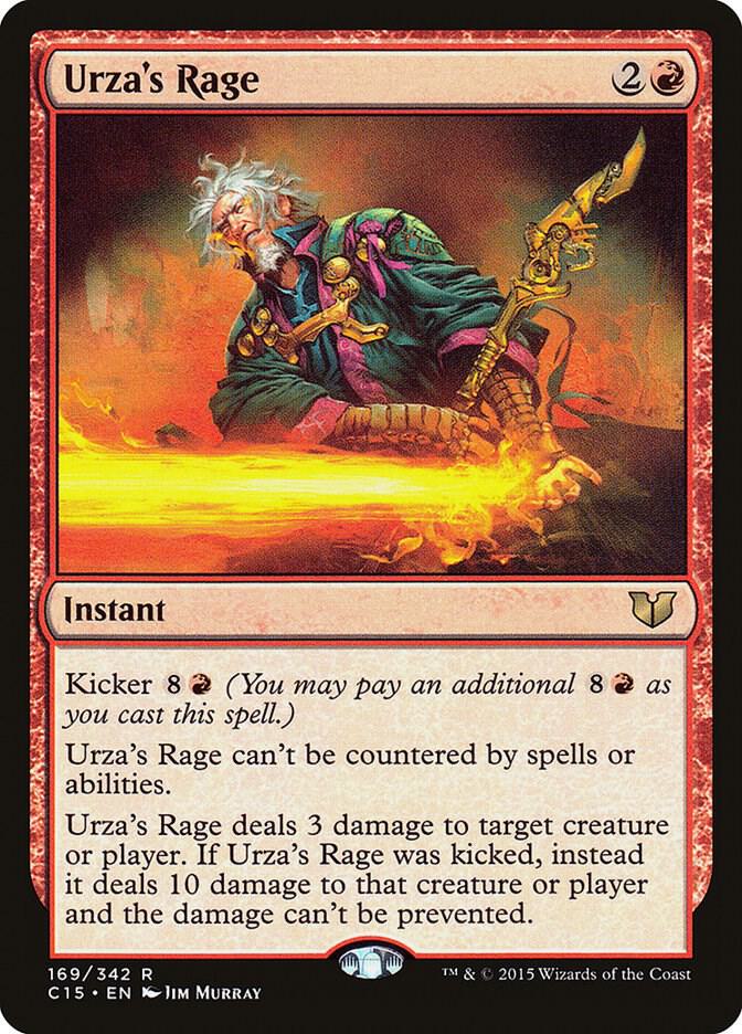 Urza's Rage 169 card from Commander 2015