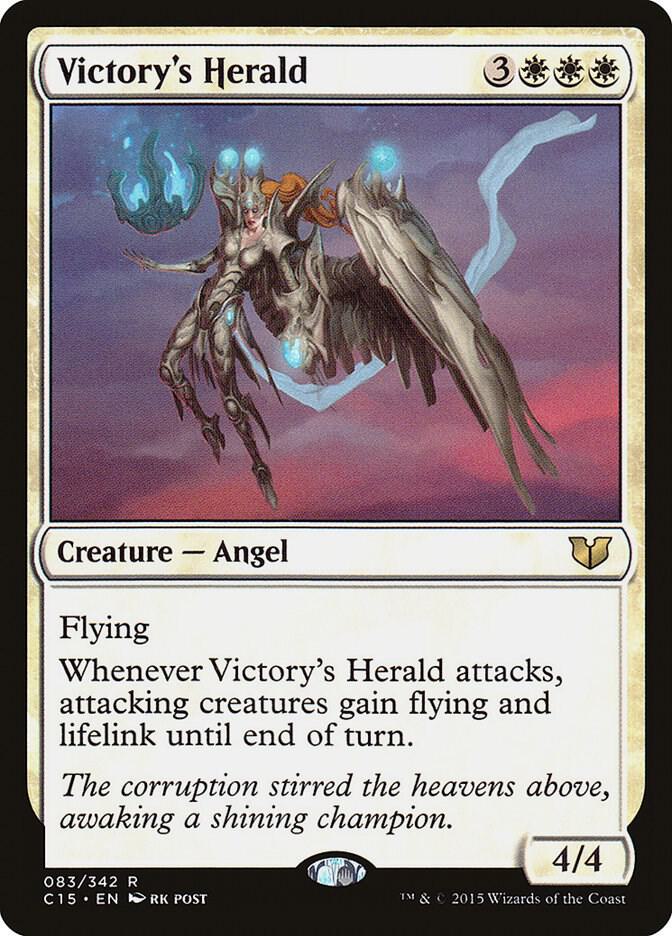 Victory's Herald 83 card from Commander 2015