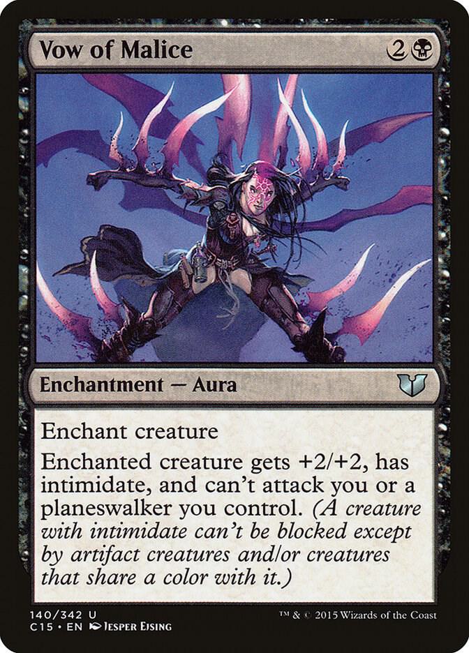 Vow of Malice 140 card from Commander 2015