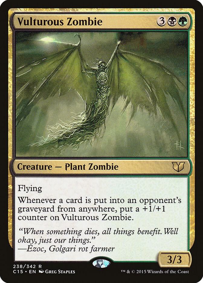 Vulturous Zombie 238 card from Commander 2015