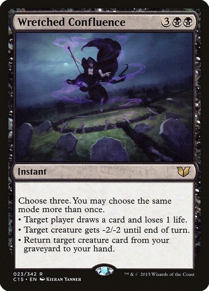 Wretched Confluence 23 card from Commander 2015