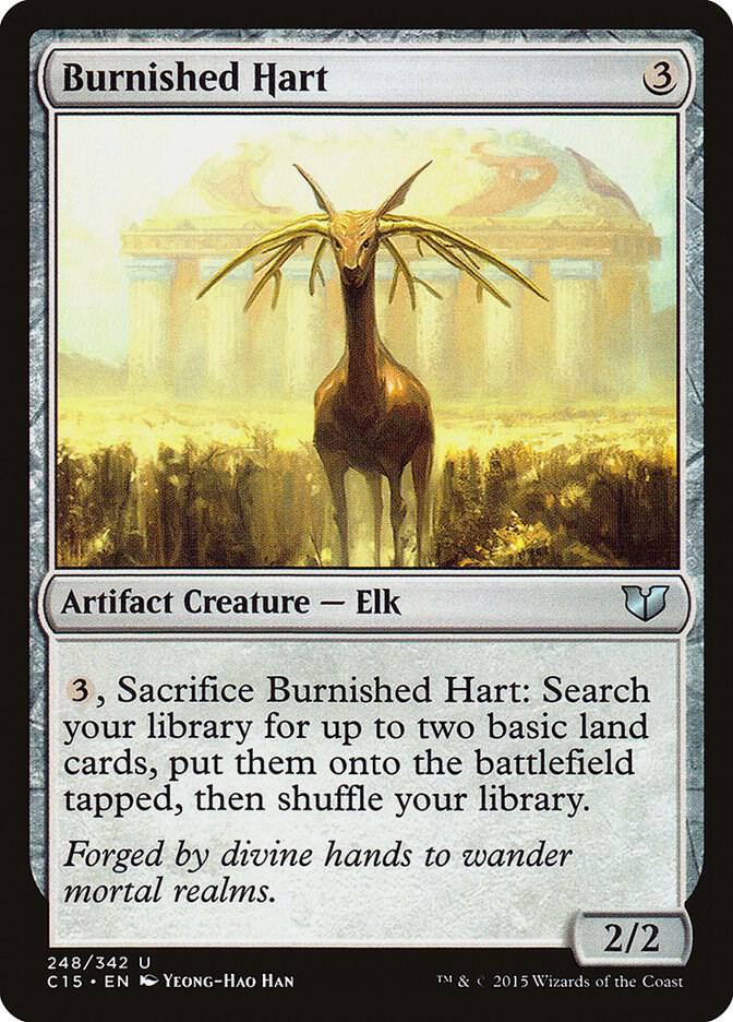 Burnished Hart 248 card from Commander 2015