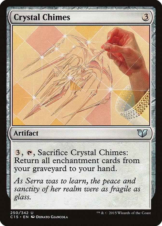 Crystal Chimes 250 card from Commander 2015