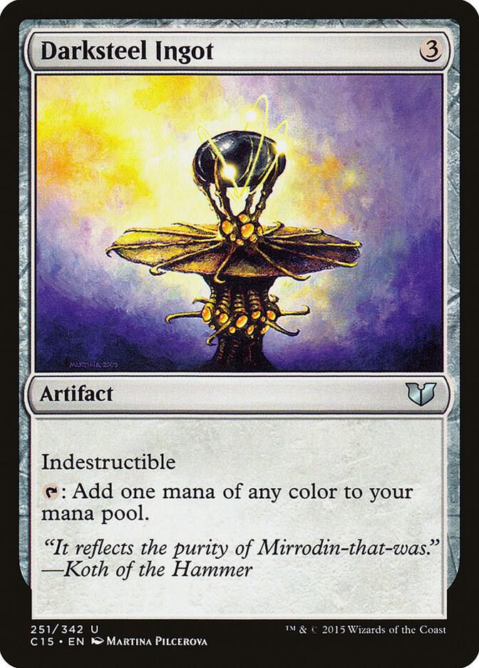 Darksteel Ingot 251 card from Commander 2015