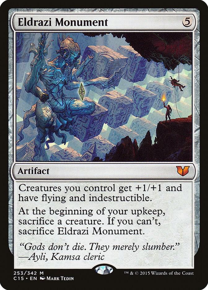 Eldrazi Monument 253 card from Commander 2015