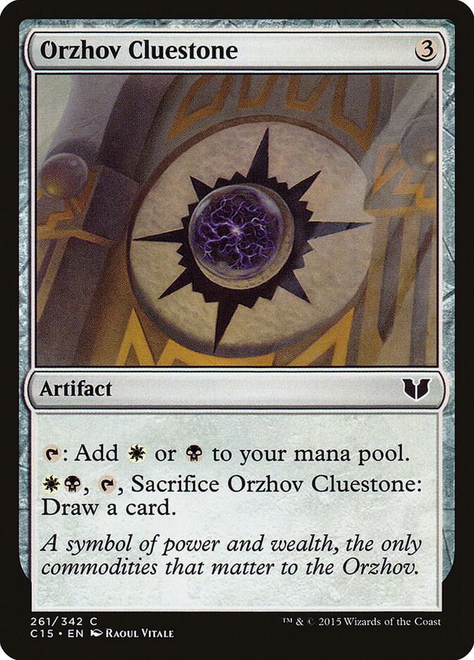 Orzhov Cluestone 261 card from Commander 2015