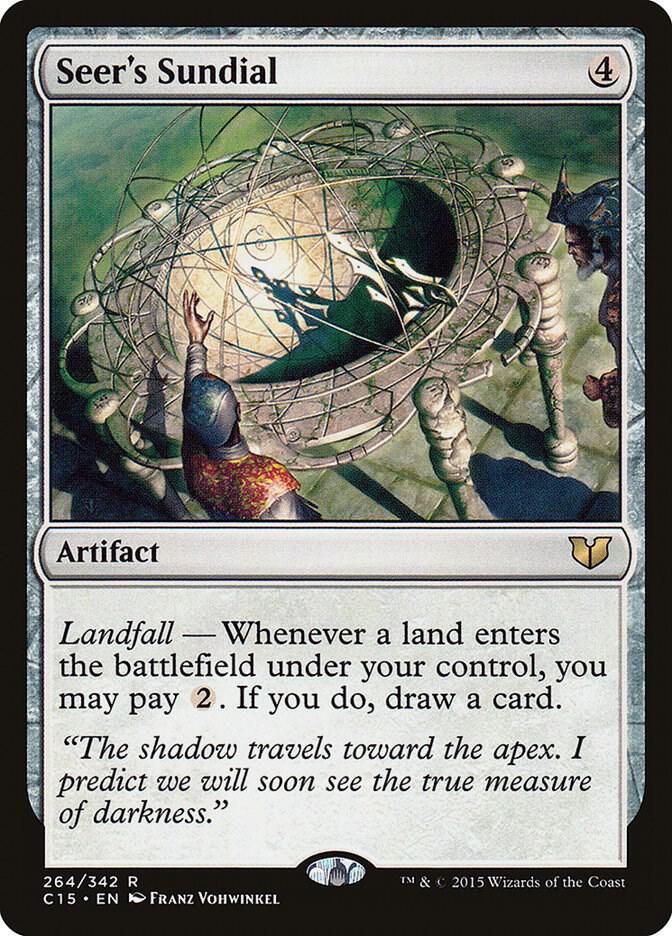 Seer's Sundial 264 card from Commander 2015