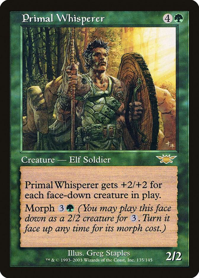Primal Whisperer 135 card from Legions