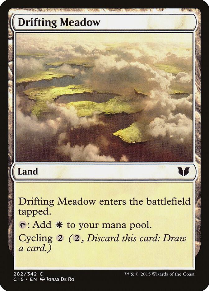Drifting Meadow 282 card from Commander 2015