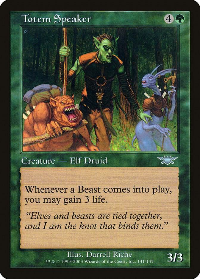 Totem Speaker 141 card from Legions
