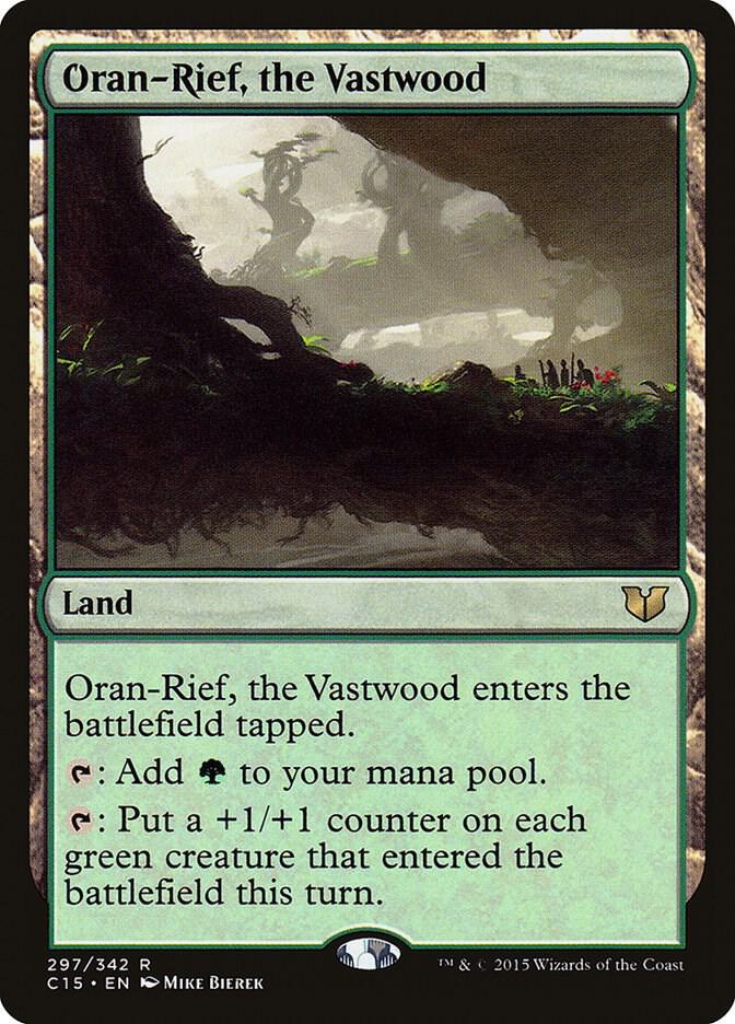 Oran-Rief, the Vastwood 297 card from Commander 2015