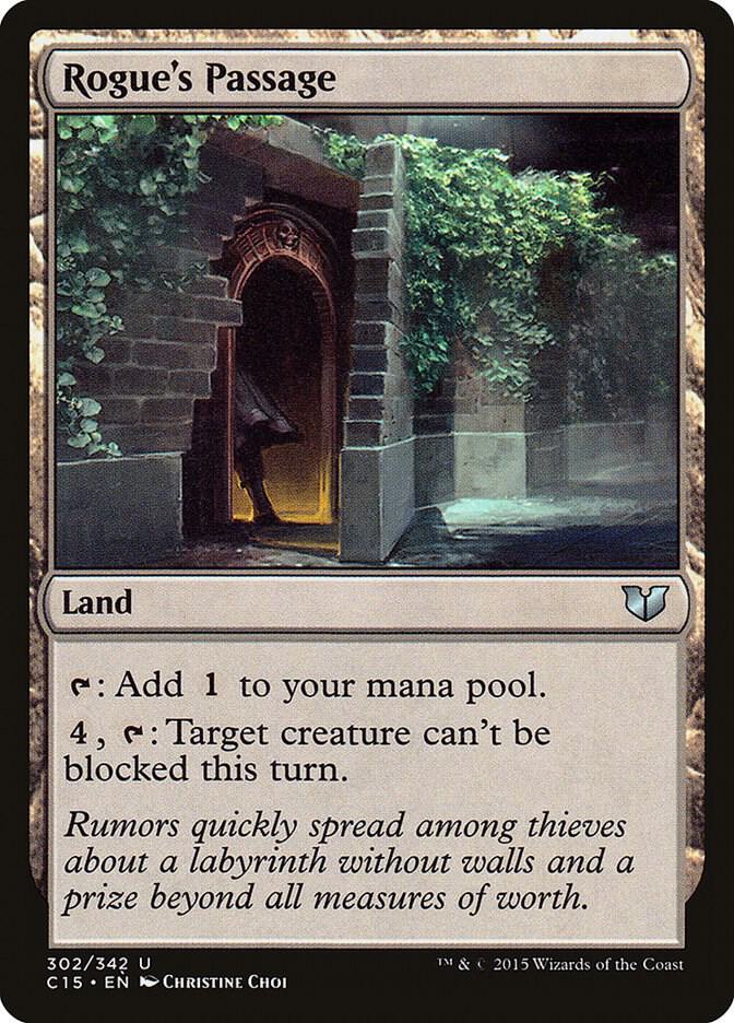 Rogue's Passage 302 card from Commander 2015