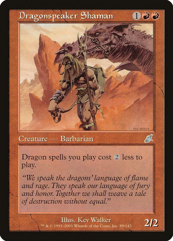 Dragonspeaker Shaman 89 card from Scourge