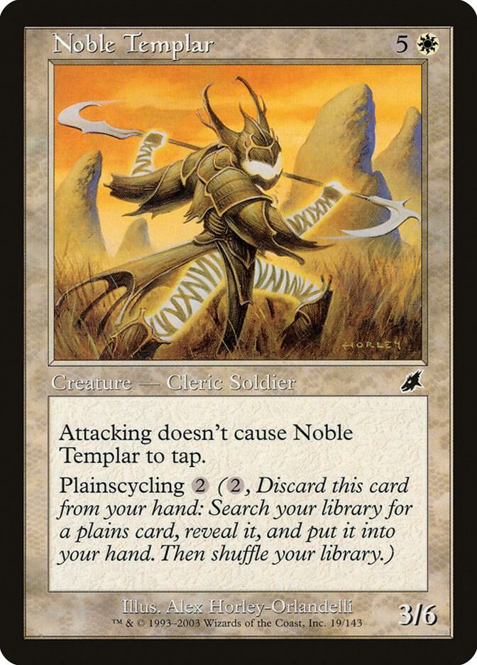 Noble Templar 19 card from Scourge