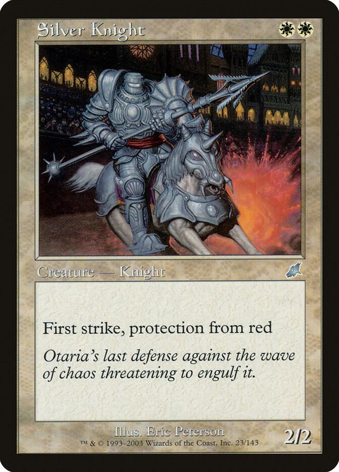 Silver Knight 23 card from Scourge